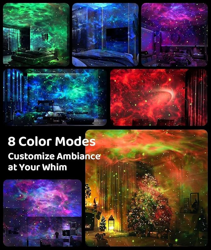 Astronaut Projector, LED Starry Sky Galaxy Projector, Night Light with Remote Control & Timer, Star Light Projector with Nabula Christmas Gift for Kids Adult for Bedroom, Room Decor, Party
