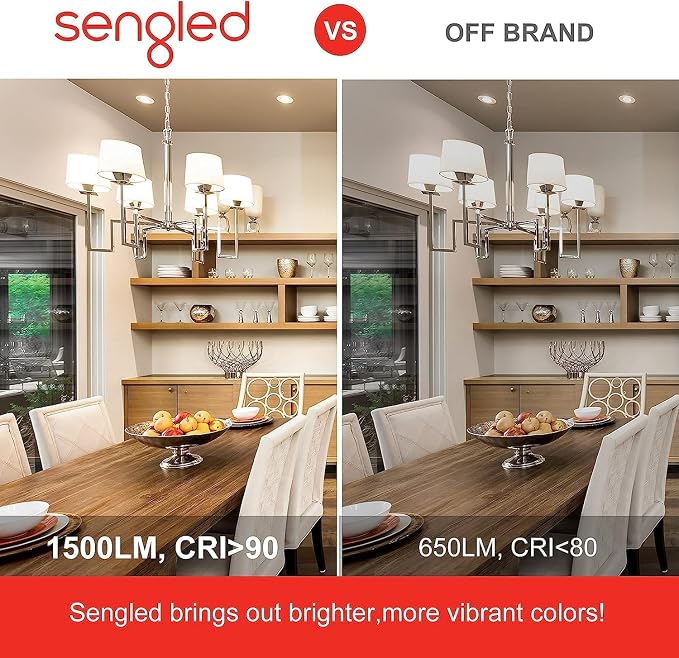 Sengled Alexa Light Bulbs 100W Equivalent, Smart Light Bulbs 1500 LM Bluetooth Mesh, Smart Bulbs That Work with Alexa Only, High Brightness, Soft White A19 2700K Dimmable Bulb, No Hub Required, 2 Pack