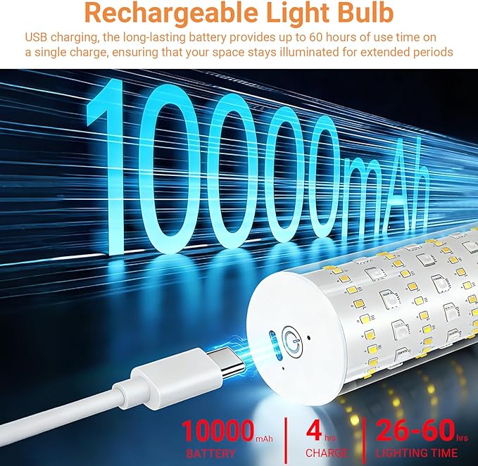 Peel and Stick Wall Sconces, Stick On Wall Sconce Set of 2, Battery Operated Wireless Adhesive Wall Lights, Corn Bulb with 10000mAh Battery, Easy Install for Bedroom Living Room Wall Decor