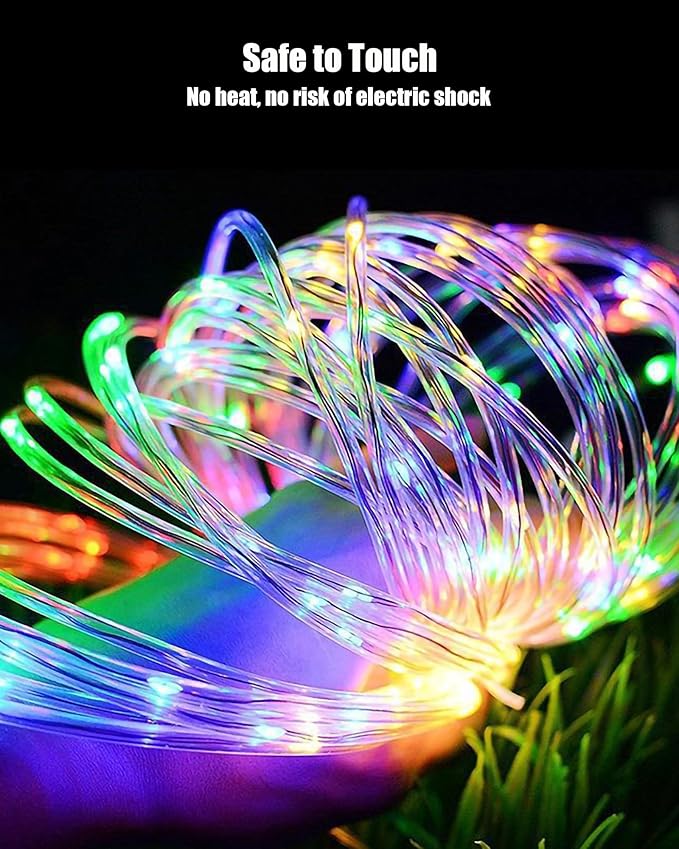 66Ft Waterproof Green LED Rope Lights, 16 Color Changing String Lights with Remote & Emerald Mode, 200 LEDs Outdoor Party Lights for St. Patrick's Day, Pub, Garden, Patio Décor