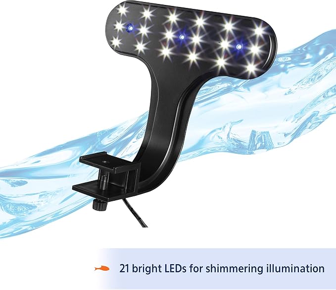 Aqueon Freshwater Aquarium Clip-On LED Light One Size