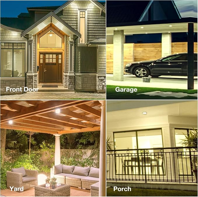 Sengled Motion Sensor Light Bulbs, A19 LED Dusk to Dawn Bulbs 3000K Soft White, Motion Activated Indoor Outdoor Light Bulbs 8.8W (60W Equivalent) 800 Lumens for Porch, Garage, Hallway, 2 Pack