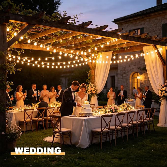 99FT 200LED Globe String Lights, Waterproof 8 Modes Hanging Fairy Lights Plug with Remote for Patio Garden Holiday Tree Yard Party Wedding Indoor Outdoor Decor, Warm White