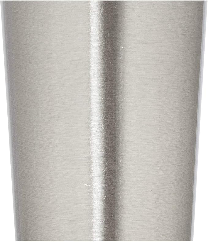 Deco Dome 17" Small Table Lamp Touch On-Off Accent Brushed Nickel | Frosted White Glass Modern Living Room Bedroom House Bedside Nightstand Home Office Reading Family