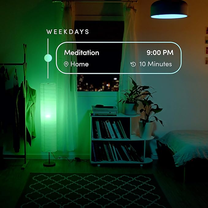 LIFX Smart Light Bulbs A19 E26 (2 Pack), Color Changing RGB + Warm White 1100 Lumens Tunable LED, 11W, Matter Compatible, Apple HomeKit, Alexa & Google Home, Dimmable