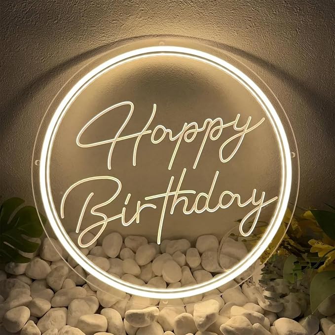 Ulalaza LED Neon Sign Night Light for Wall Party Décor Bedroom Room Bar Wedding Home Birthday Art Decoration Christmas with USB Chain Light modulator 5v 16.5''*9.1''
