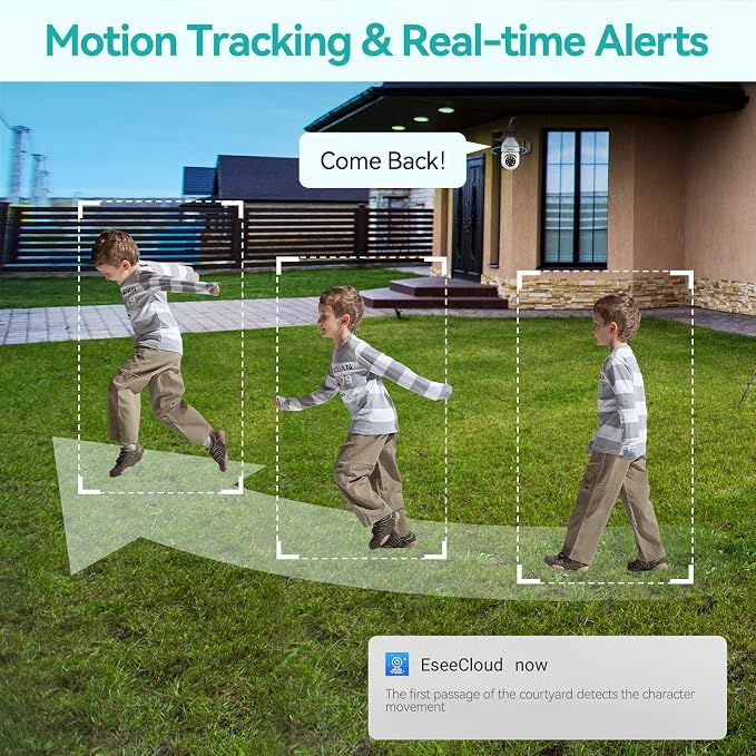 Noonkey 2K/3MP Light Bulb Security Camera, 5G& 2.4GHz WiFi 2 Pack Alexa Home 360° Wireless Security Camera Outdoor, Motion Tracking Detection Alarm,Color Night Vision