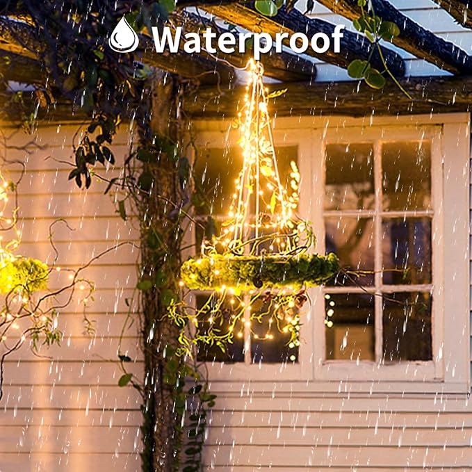 Honche 6 Pack Fairy Lights Battery Operated with Timer 6.56 FT/pack 20 LED Twinkle Lights Copper Wire String Lights for DIY Crafts Wedding Table Centerpieces Party Jars Christmas decoration Warm White