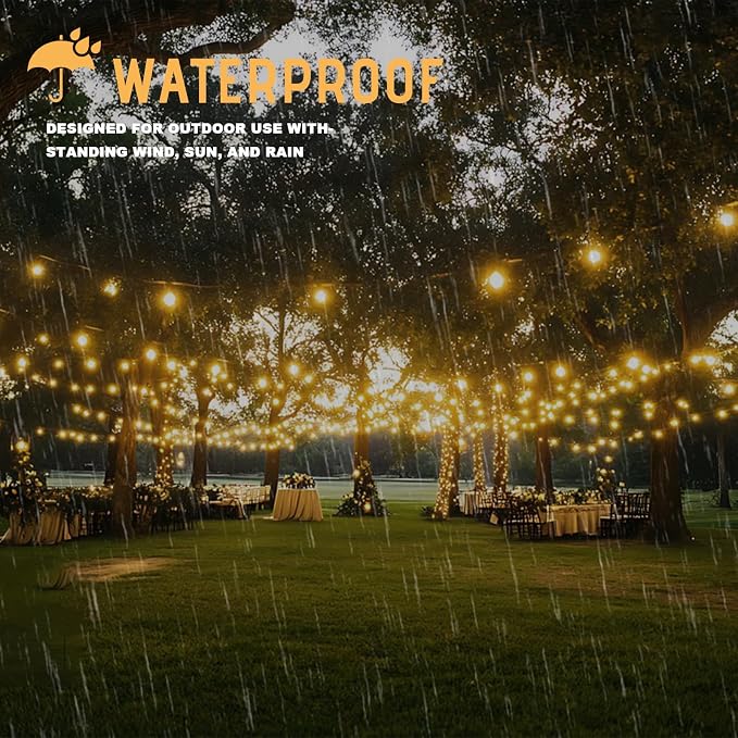 99FT 200LED Globe String Lights, Waterproof 8 Modes Hanging Fairy Lights Plug with Remote for Patio Garden Holiday Tree Yard Party Wedding Indoor Outdoor Decor, Warm White