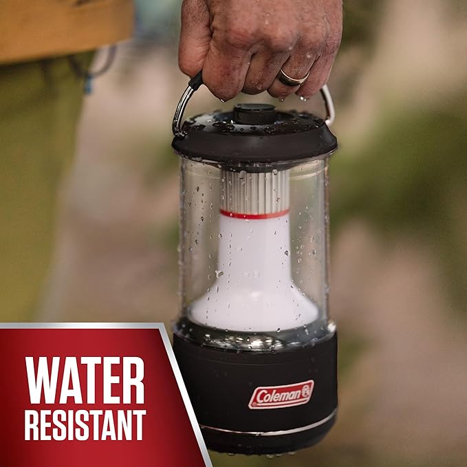 Coleman 1000L LED Lantern with Enhanced Battery Protection, Water-Resistant, Batteries Last up to 25% Longer Than Other Lanterns, Great for Camping, Power Outage, Emergencies, & More