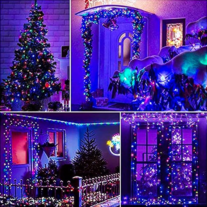 16 Pack 30 Led Fairy Lights Battery Operated String Lights 10 Feet Waterproof Twinkle Lights Mason Jar Lights Silver Wire Fireflyfor Christmas Party Multicolor…