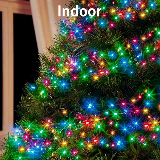 4 Pack Multicolor Fairy Lights Battery Operated with Remote, Waterproof 20FT 60LED Cuttable Twinkle Lights with Timer Indoor Outdoor, String Light for Bedroom, Classroom, Wedding, DIY, Christmas Décor