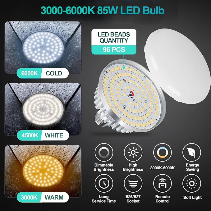 EMART 7 x 10 FT Photography Lighting Kit with 85W LED Bulbs for Portrait | 7x10FT Backdrop Stand & 6x9FT Backdrop, Softbox Lighting Kit & 3000-6000K Bulb Professional Studio Lights for Video Recording