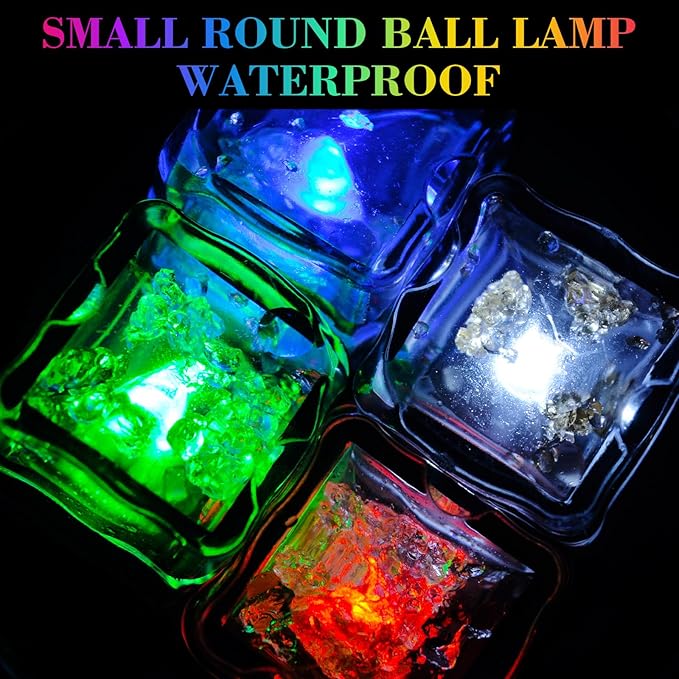 200Pcs Mini LED Ballon Lights Long Standby Time Waterproof Mini Light,Round Ball Lamp for Latex Balloon Paper Lantern Party Wedding Festival Christmas Halloween Decorative (Color)