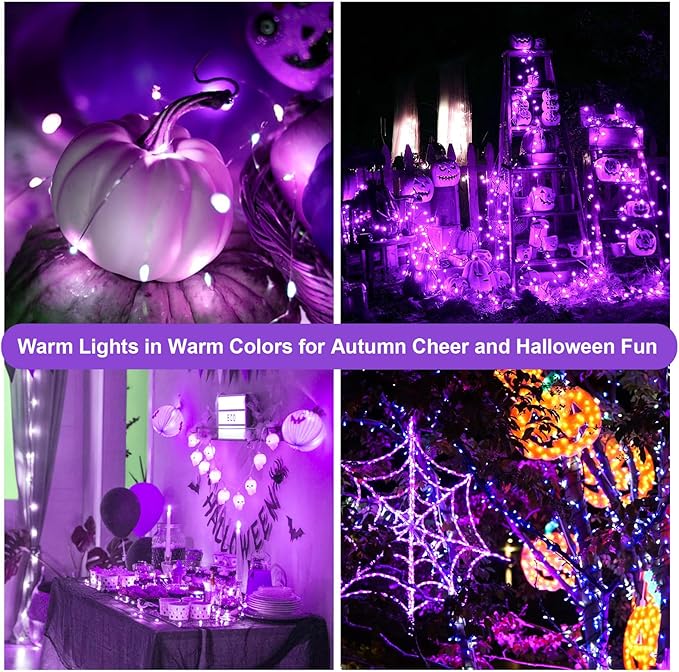ZGWJ Fairy Lights Battery Operated, 12 Pack Mixed-color Twinkle String Lights 20 LED 7FT Waterproof 3 Lighting Modes for Easter Decor, Halloween, Christmas, Wedding Party Indoor and Outdoor Decoration
