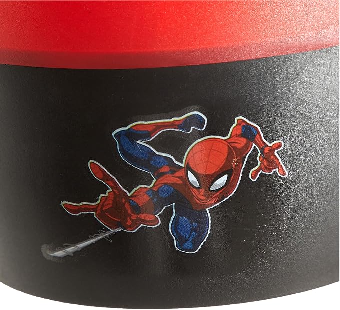 Idea Nuova Marvel Spiderman Scene Projection Kids Lamp and Nightlight