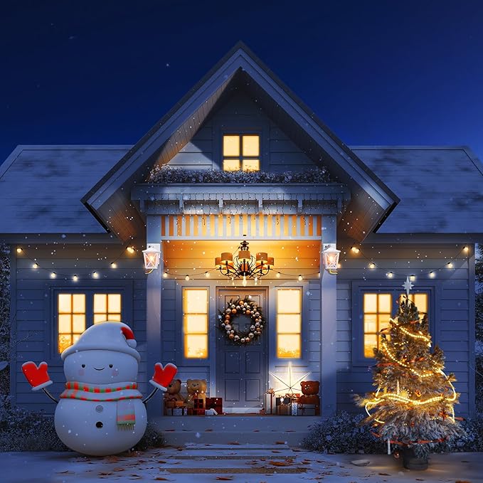 Ehaho Porch Lights with Outlet, Dusk to Dawn Outdoor Light with Built-in GFCI Outlet, Waterproof Anti-Rust Lantern for Front Door (White 1 PC)