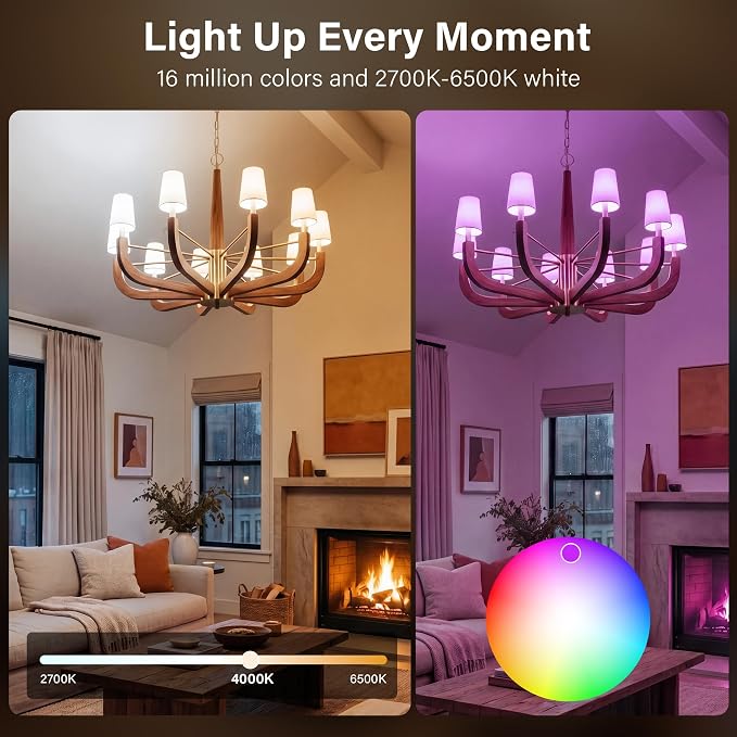 Avatar Controls Smart Light Bulbs