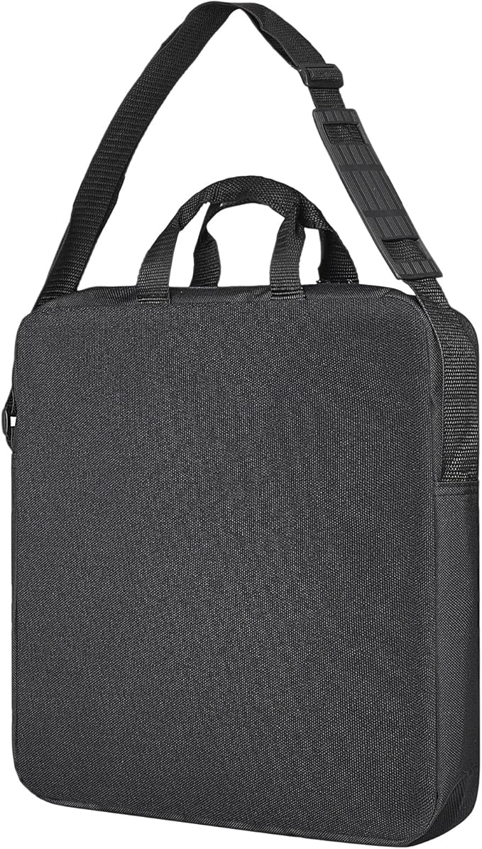 18" Ring Light Photography Carrying Bag, Tripod Stand Protective Case/18 19 Inche Circle Round LED Carrying Case for Neewer EYONMÉ UBeesize Selfie Ring Light-Black