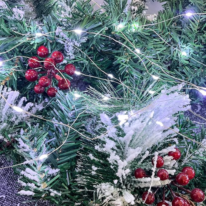 Etinga 10 Pack Fairy Lights Battery Operated String Lights, 10 LED on 3.3ft Silvery Copper Wire，for Flowers Gift Box Wedding Party Christmas Decoration (10 Pack, Cool White)