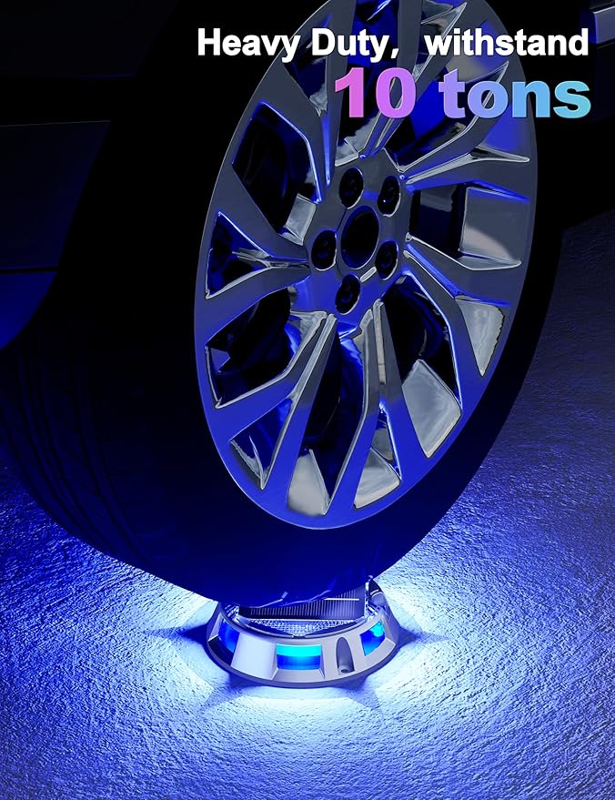 VOLISUN Solar Driveway Dock Deck Markers Marine Lights 8 Pack,9 Colors in 1 Led IP67 Waterproof Outdoor Warning Step Lights for Driveway Sidewalk Walkway Pathway RGB