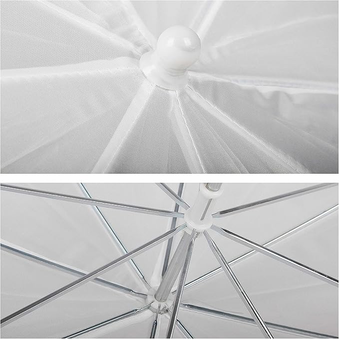 EMART Photography Umbrella Lighting Kit, 200W 5500K Photo Portrait Continuous Reflector Lights for Camera Video Studio Shooting Daylight (1 Pack)